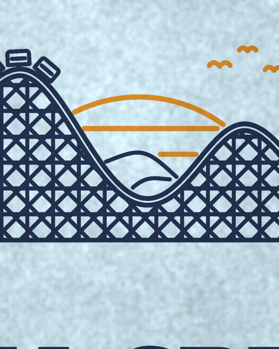 Close-up of the Santa Cruz Dipper Tank print on the fabric