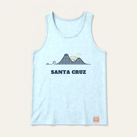 Santa Cruz Dipper Tank in Chambray / Navy
